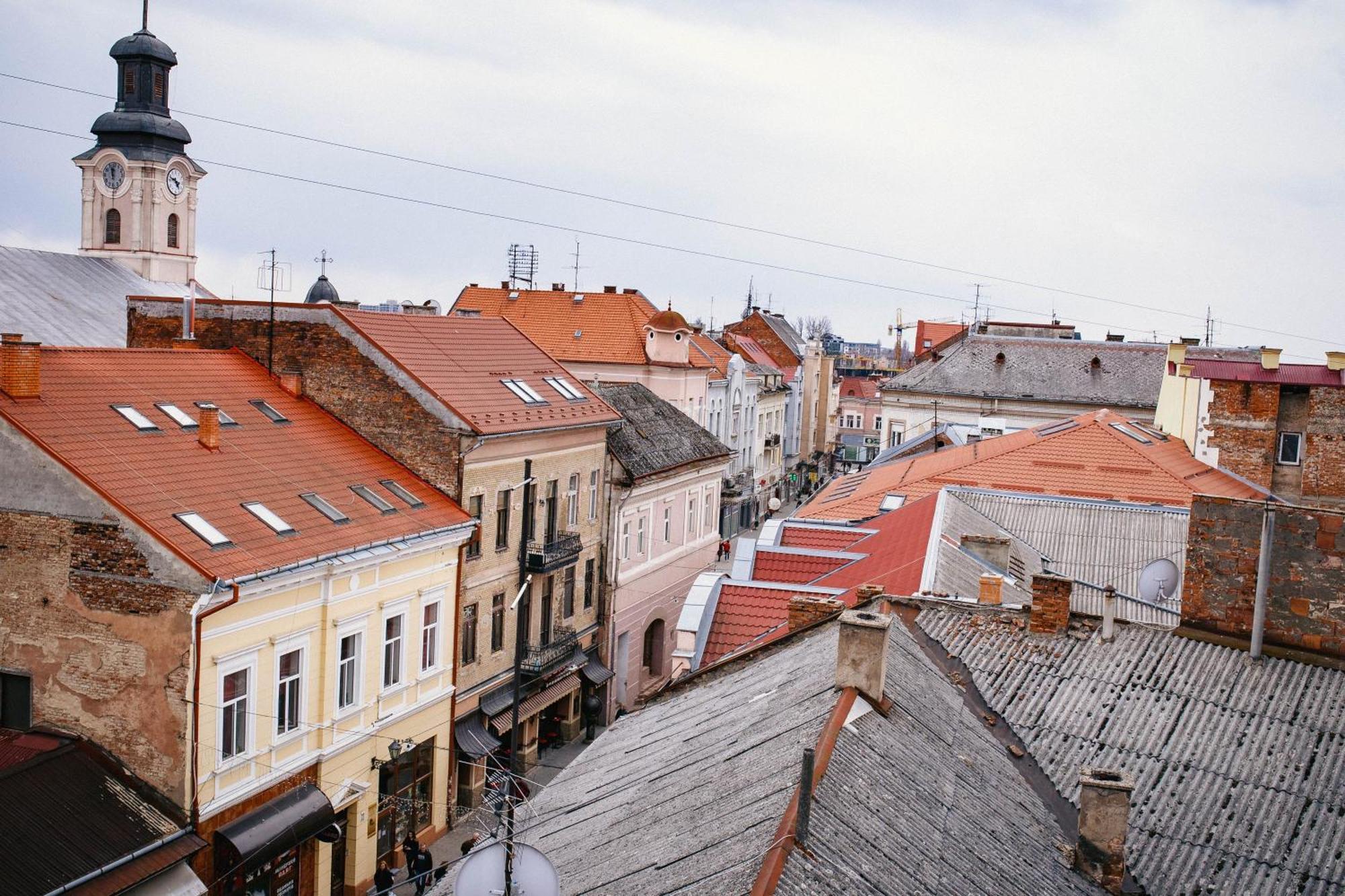 Historical Center Apartman Ungvár Kültér fotó